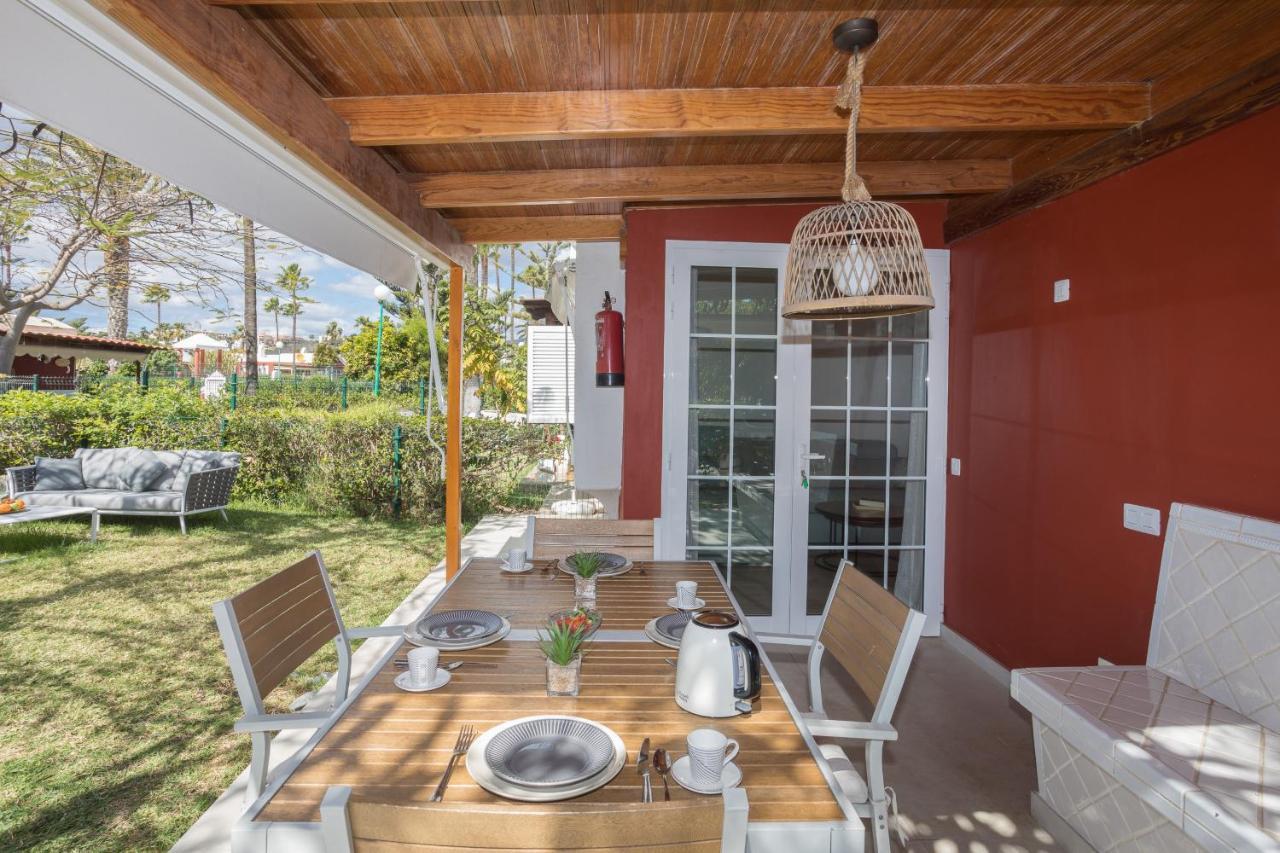 Lightbooking Tunos 73 Maspalomas Gran Jardin Y Barbacoa Εξωτερικό φωτογραφία